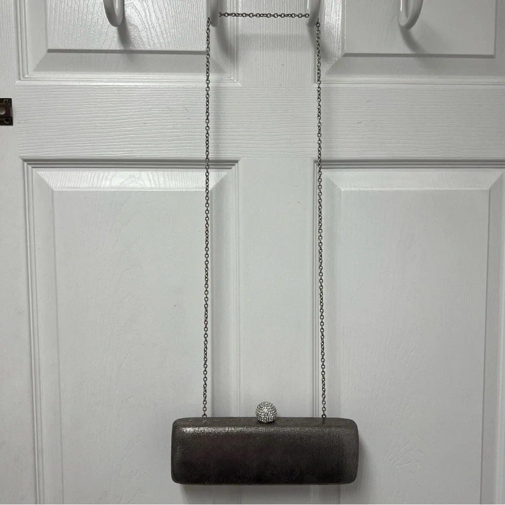 Kate Landry Silver Evening bag